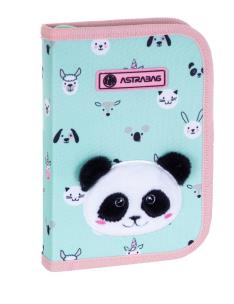 Opakowanie Piórnik poj 2 klap bez wyp. Teddy Panda ASTRA