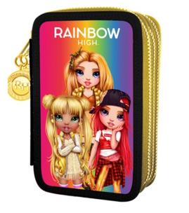 Opakowanie Piórnik pojedynczy Rainbow High Golden Style