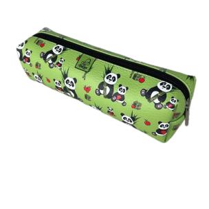 Piórnik prostokąt kostka Pandy i pandziorki. Wydawca: Bee-bee. Multiszop.pl Opakowanie Piórnik prostokąt kostka Pandy i pandziorki