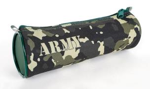 Opakowanie Piórnik rolka Army moro zielony