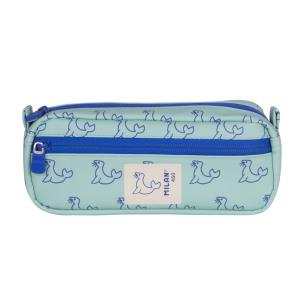 Piórnik saszetka 2-komorowa z serii 460 zielony. Wydawca: MILAN. Multiszop.pl Opakowanie Piórnik saszetka 2-komorowa z serii 460 zielony