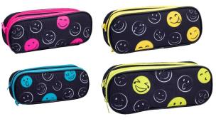 Piórnik saszetka 2 zamki Fun mix HAPPY COLOR. Wydawca: GDD. Multiszop.pl Opakowanie Piórnik saszetka 2 zamki Fun mix HAPPY COLOR