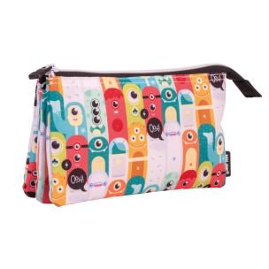 Piórnik saszetka 5-komorowa MILAN ALIENS wielokolorowy. Wydawca: MILAN. Multiszop.pl Opakowanie Piórnik saszetka 5-komorowa MILAN ALIENS wielokolorowy