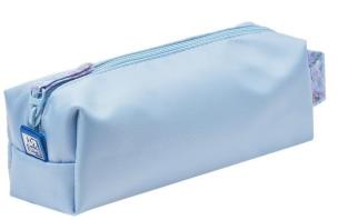 Piórnik saszetka Flowers jasnoniebieska OXFORD. Wydawca: Oxford. Multiszop.pl Opakowanie Piórnik saszetka Flowers jasnoniebieska OXFORD