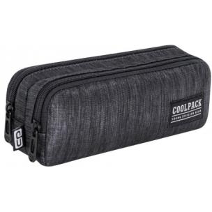 Opakowanie Piórnik saszetka podwójna Coolpack Clio SNOW BLACK