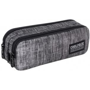 Opakowanie Piórnik saszetka podwójna Coolpack Clio SNOW RGREY