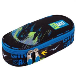 Piórnik saszetka z klapką PC1 Dinosour. Wydawca: ST-MAJEWSKI. Multiszop.pl Opakowanie Piórnik saszetka z klapką PC1 Dinosour