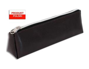 Opakowanie Piórnik szkolny kosmetyczka WAR-1279 ciemny brąz