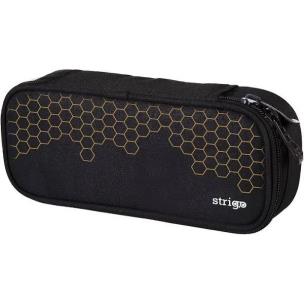 Opakowanie Piórnik szkolny prostokąt Plastry Miodu STRIGO