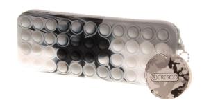 Piórnik szkolny silikonowy Moro szary. Wydawca: CRESCO. Multiszop.pl Opakowanie Piórnik szkolny silikonowy Moro szary