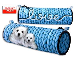 Opakowanie Piórnik szkolny WAR-1257 tuba niebieski WARTA