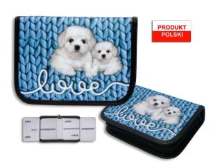 Opakowanie Piórnik szkolny WAR-1263 twardy niebieski WARTA