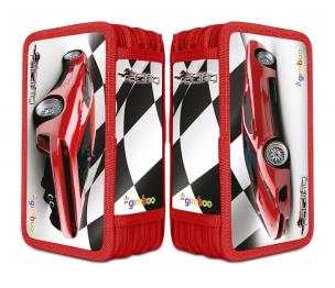 Opakowanie Piórnik szkolny z wyposażeniem wyścigi