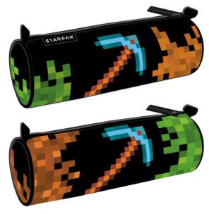 Opakowanie Piórnik tuba Pixel game Pickaxe