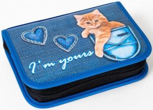 Opakowanie Piórnik z 2 klapkami Blue 2