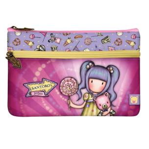 Piórnik z Kieszonką Gorjuss Fairground First Prize. Wydawca: Santoro. Multiszop.pl Opakowanie Piórnik z Kieszonką Gorjuss Fairground First Prize