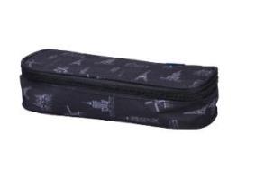 Opakowanie Piórnik z klapką czarny 24cm