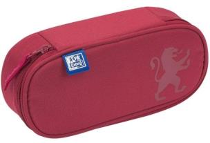 Opakowanie Piórnik z klapką żurawinowy OXFORD