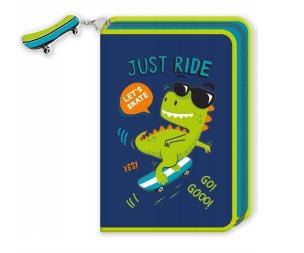 Opakowanie Piórnik z wyposażeniem na 1 zamek No name Chłopiec