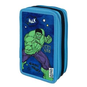 Opakowanie Piórnik z wyposażeniem potrójny Avengers