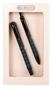 Opakowanie Pióro + długopis Dorian w etui GB j. niebieski