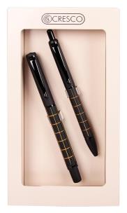 Opakowanie Pióro + długopis Dorian w etui GB pomarańczowy