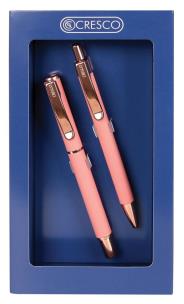 Opakowanie Pióro + długopis Master w etui GB różowy