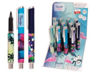 Pióro kulkowe Go Pen Paradise Vibes (12szt). Wydawca: CRESCO. Multiszop.pl Opakowanie Pióro kulkowe Go Pen Paradise Vibes (12szt)