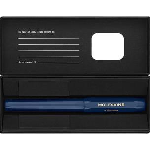 Pióro kulkowe Kaweco i Moleskine niebieskie. Wydawca: Moleskine. Multiszop.pl Opakowanie Pióro kulkowe Kaweco i Moleskine niebieskie