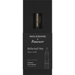 Pióro kulkowe Kaweco x Moleskine czarne. Wydawca: Moleskine. Multiszop.pl Opakowanie Pióro kulkowe Kaweco x Moleskine czarne