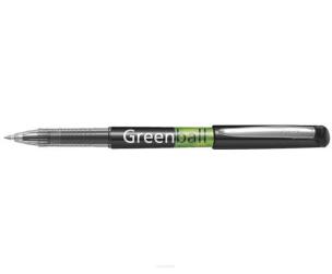 Opakowanie Pióro kulkowe z płynnym tuszem Pilot Greenball Begreen Czarny Medium