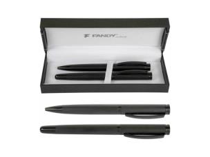 Opakowanie Pióro wieczne + długopis Taurus BF czarny