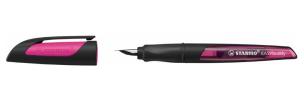 Opakowanie Pióro wieczne Easybuddy czarny/magenta stalówka