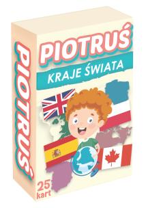 Piotruś Kraje Świata MINI. Wydawca: Kangur. Multiszop.pl Opakowanie Piotruś Kraje Świata MINI