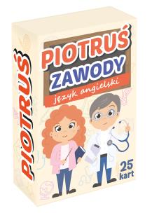 Piotruś Zawody-język angielski MINI. Wydawca: Kangur. Multiszop.pl Opakowanie Piotruś Zawody-język angielski MINI