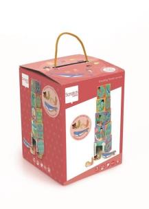 Piramida edukacyjna z figurkami Ocean. Wydawca: Scratch. Multiszop.pl Opakowanie Piramida edukacyjna z figurkami Ocean