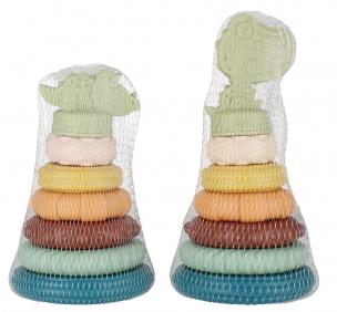 Piramidka edukacyjna pastelowa BamBam 1 szt. mix. Wydawca: BamBam. Multiszop.pl Opakowanie Piramidka edukacyjna pastelowa BamBam 1 szt. mix