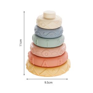 Opakowanie Piramidka Wieża kolory pastelowe SP84503 AN01