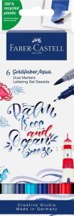 Pisak akwarelowy Goldfaber Aqua 6szt FABER CASTELL. Wydawca: Faber Castell. Multiszop.pl Opakowanie Pisak akwarelowy Goldfaber Aqua 6szt FABER CASTELL