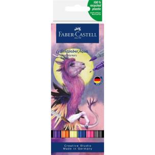 Pisak akwarelowy Goldfaber Aqua fantasy 6szt. Wydawca: Faber Castell. Multiszop.pl Opakowanie Pisak akwarelowy Goldfaber Aqua fantasy 6szt