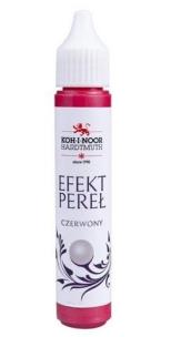 Opakowanie Pisak z efektem perłowym czerwony 30ml