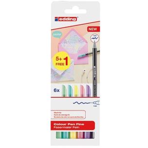 Opakowanie Pisaki 1mm 6 kolorów