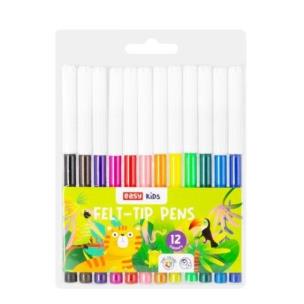 Opakowanie Pisaki klasyczne 12 kolorów EASY