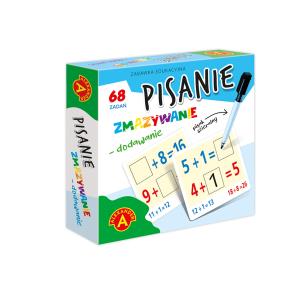 Pisanie zmazywanie Dodawanie. Wydawca: Alexander. Multiszop.pl Opakowanie Pisanie zmazywanie Dodawanie