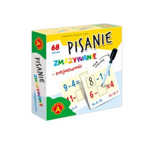 Pisanie zmazywanie Odejmowanie. Wydawca: Alexander. Multiszop.pl Opakowanie Pisanie zmazywanie Odejmowanie