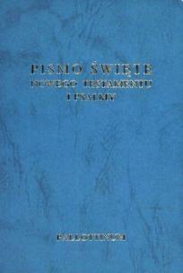 Okładka książki Pismo Święte. Nowego Testamentu i psalmy