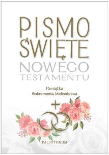 Opakowanie Pismo Święte NT Pamiątka Sakramentu Małżeństwa