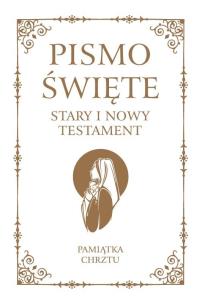 Okładka książki Pismo Święte ST i NT białe