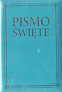 Opakowanie Pismo Święte w etui turkusowe skorowidz