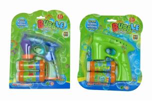 Pistolet do robienia baniek + 2x uzupełnienie. Wydawca: Pro Kids. Multiszop.pl Opakowanie Pistolet do robienia baniek + 2x uzupełnienie